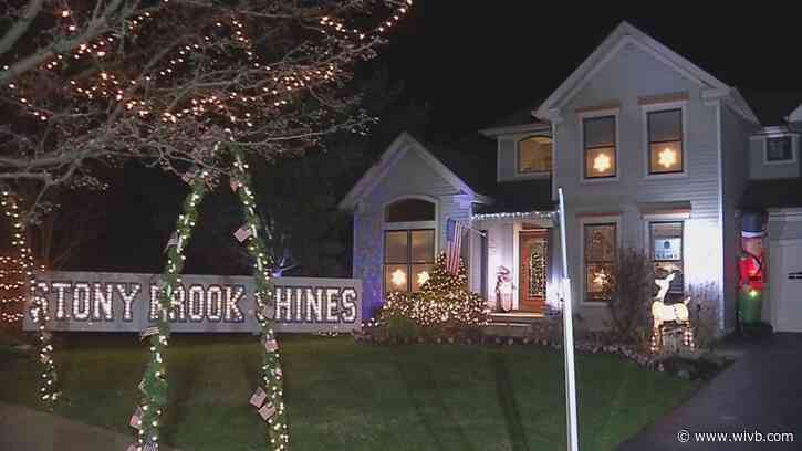 Holiday lights shine bright in Lancaster neighborhood