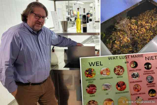 Vlaamse primeur en forse besparing voor brasserie: machine verteert etensresten tot er enkel grijs water overblijft