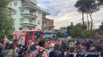 Mattina di passione alla “Contardo Ferrini”. La fuga di gas fa ritardare l’ingresso a scuola