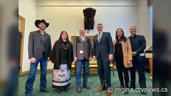 'Relationship building': Bison shoulder mount gifted to Saskatchewan's Legislature