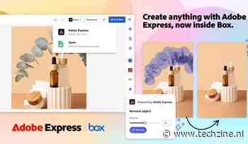 Contentcreatie binnen Box nu mogelijk met Adobe Express
