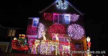 Blyth man's impressive Christmas lights display to raise money for Northumberland foodbank
