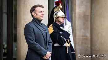 Sondierungstreffen im Elysée: Macron will innerhalb von 48 Stunden Premier ernennen