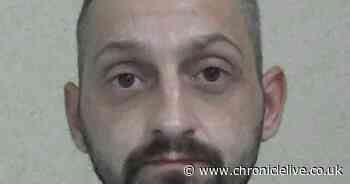 Brave children filmed jealous North East thug attacking their mum after being bailed for previous assault