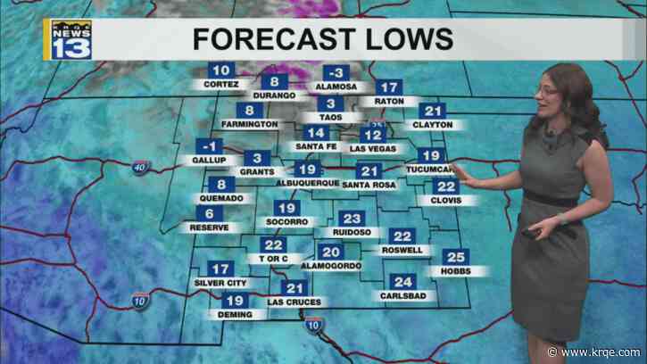 A cold afternoon and an even colder start to the day tomorrow