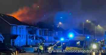 Firefighters block road after Ilford house explosion - recap