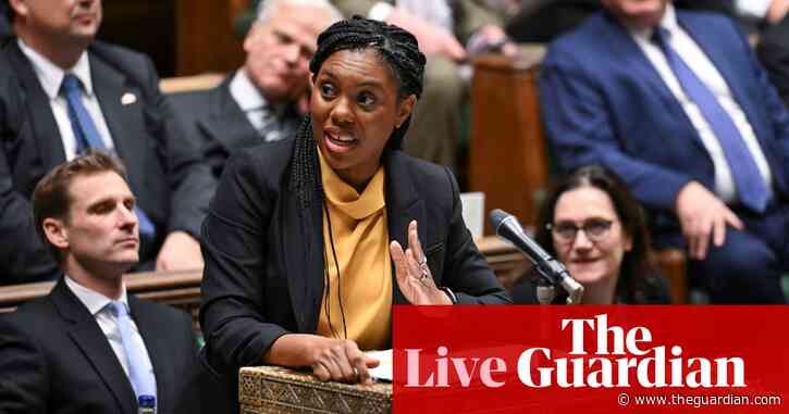 UK politics: Kemi Badenoch criticised by Nigerian vice president for ‘denigrating’ his country – as it happened