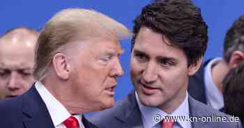USA: Trump verhöhnt Kanadas Premier Trudeau als „Gouverneur“