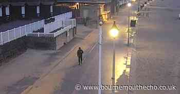 CCTV shows murder accused pacing seafront days before fatal stabbing