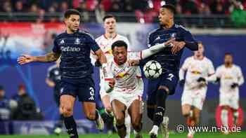 Niederlage gegen Aston Villa: RB Leipzig scheitert als erster deutscher Klub in neuer CL