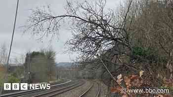 Rail disruption continues in wake of Storm Darragh