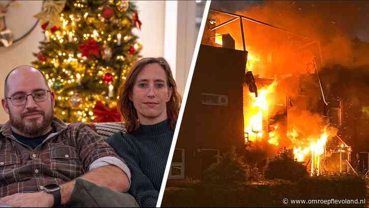 Lelystad - Andy en Mirelle terug in hun huis na verwoestende explosie, 'maar thuis voelt het niet'