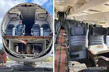 Voor wie altijd al een vliegtuigcabine wou: via dit Vlaams veilinghuis koop je een stukje Boeing B-757