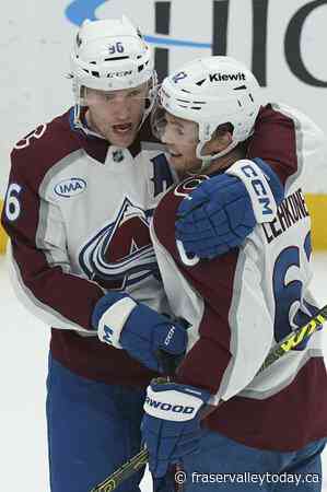 NHL roundup: Avalanche defeat Penguins 6-2, Rantanen records 10th career hat trick