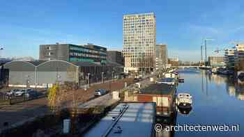 Bouw van houten woongebouw de Koffiefabriek in Amsterdam gestart