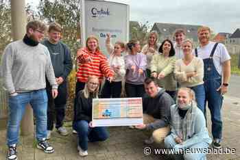 Studenten Howest Brugge schenken opbrengst evenement aan goed doel
