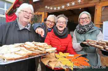 Weihnachtsbasar mit Stockbrot und Laserschießen