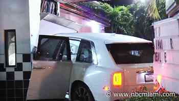 Driver crashes stolen Rolls-Royce into Checkers in Broward County, owner says