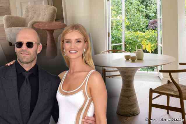 Hollywoodsterren Jason Statham en Rosie Huntington-Whiteley pronken in Vogue met designtafel van Gelenaar Leo Aerts: “Ook Reese Witherspoon is grote fan”