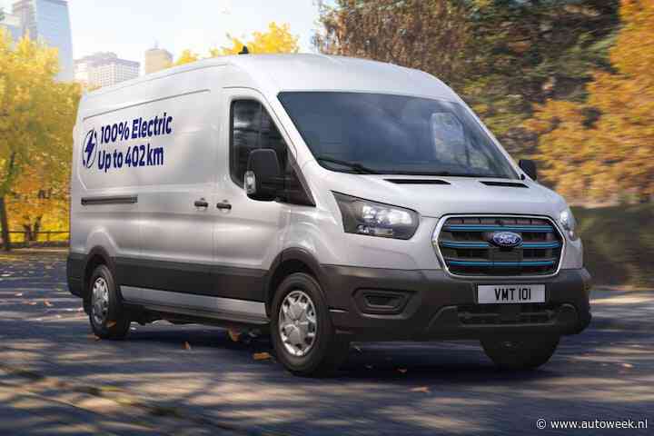 Ford E-Transit: flink goedkoper en ook met grotere accu