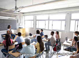 Lesrooster van middelbare school voor speciaal onderwijs is stuk gatenkaas