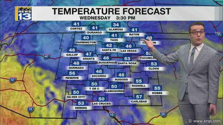 Bitterly cold temperatures before a warm up