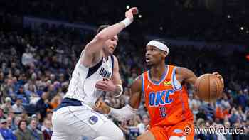 Hamilton's Gilgeous-Alexander scores 39, Thunder beat Mavericks 118-104, advance to NBA Cup semifinals