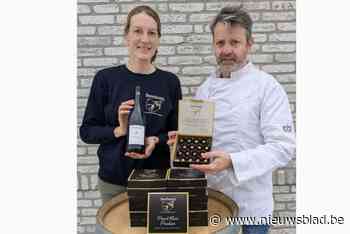 Wijndomein Beerbosch en Chocolaterie Carré creëren exclusieve ‘Pinot Noir Praline”