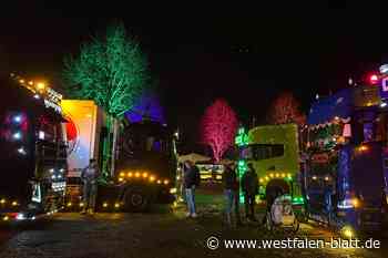 Truck-Tetris mit Nikolausbesuch