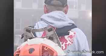 WBFF Reporter Has Live Shot Disrupted by Leaf Blower Protest