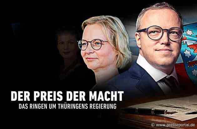 Neue MDR-Dokumentation begleitet Koalitionsverhandlungen nach Landtagswahl in Thüringen