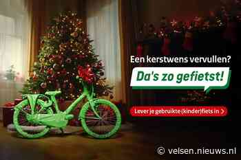 Kerstactie weer van start: doneer je gebruikte kinderfiets!