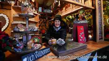 Sie erfüllt sich auf dem Augsburger Christkindlesmarkt einen lange gehegten Wunsch
