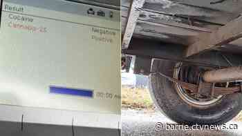 Commercial vehicle driver faces charges and licence suspension after traffic stop