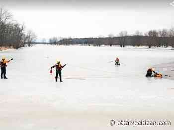 'No ice is safe ice': Ottawa fire rescue urges safety after dog falls in river