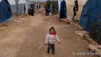 Menschen feiern, Krise wächst: DRK: "Es ist zu früh, die Rückkehr der Syrer zu planen"