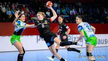 Kantersieg gegen Slowenien: DHB-Frauen brennen Feuerwerk zum EM-Abschied ab