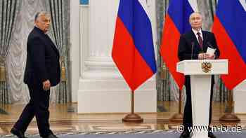 Ungarns "Friedensmission": Orban telefoniert mit Putin - "Gefährlichste Wochen" des Krieges