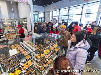 Krispy Kreme stakes doughy claim in Edmonton food scene