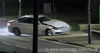 Cambridgeshire drunk driver seen driving 'crumpled' BMW with 'bumper and wheel hanging off'