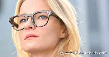 These smart glasses have a digital crown just like an Apple Watch