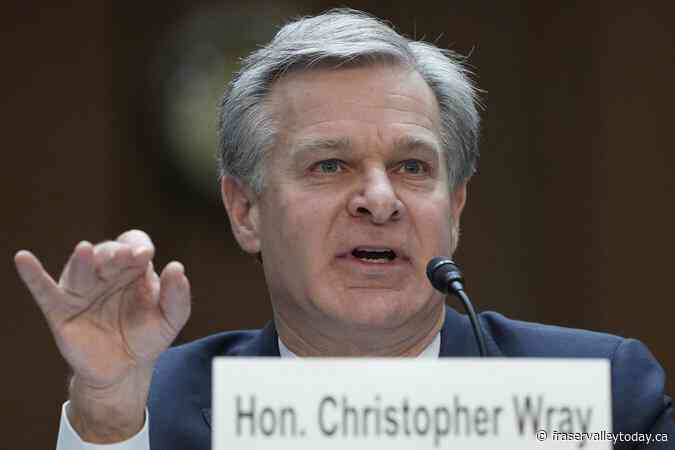 FBI Director Wray says he intends to resign at end of Biden’s term in January