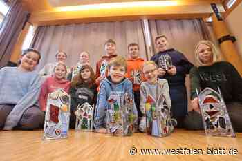 Kulturrucksack: Kinder fertigen Glaskunst in Brakel-Bellersen