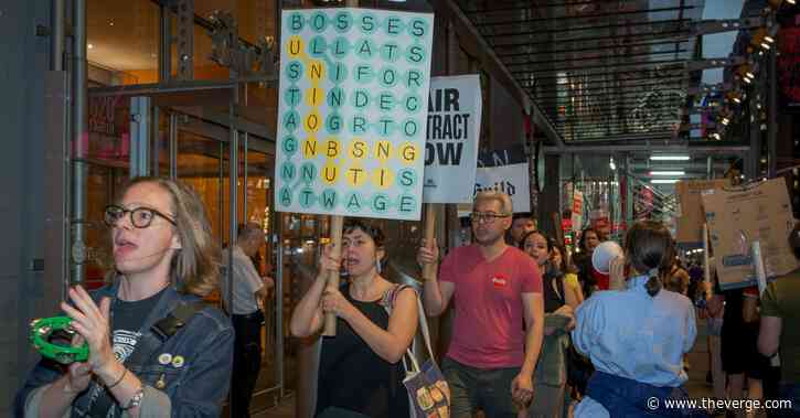 NYT tech workers win tentative union contract after election week strike