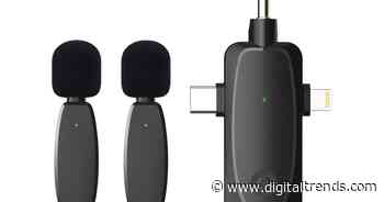 Up your video’s audio quality for $8 with this wireless mic kit deal