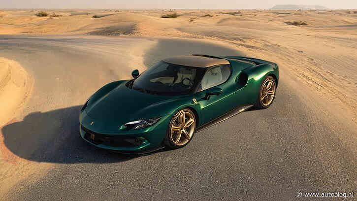 Een beetje goud is niet fout: Ferrari presenteert speciale 296 GTB’s