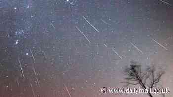 How to watch Geminid meteor shower that's set to release 120 shooting stars per hour on Friday the 13th