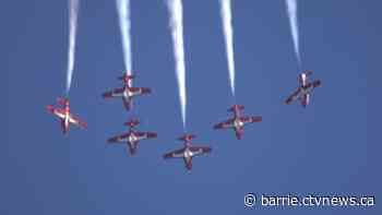 Canadian Forces Snowbirds set to soar over Barrie: Here's when