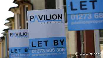 Demand for UK rented properties falls for first time since pandemic