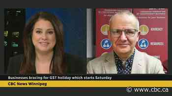 Manitoba businesses bracing for GST holiday which starts Saturday